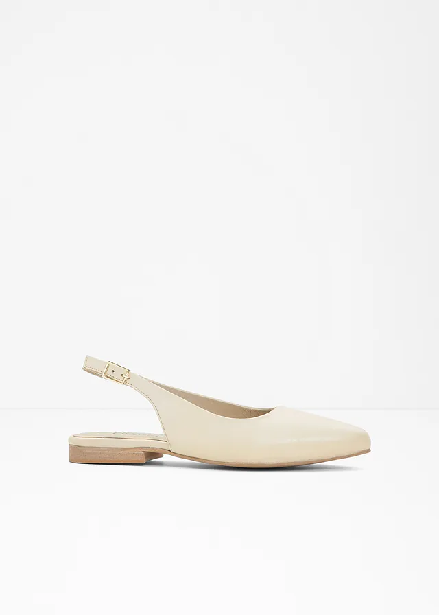 Baleríny Sling z kože Baleríny Sling z kože