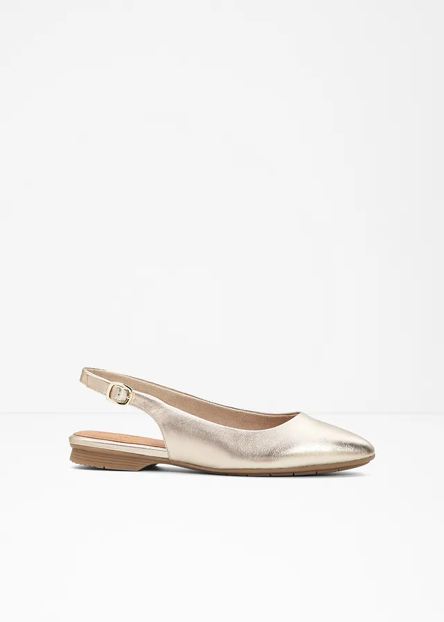 Ballerines slingback Jana, largeur confortable