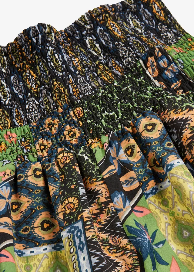 Palazzo broek • groen-blauw paisley • product-page.page-title-suffix