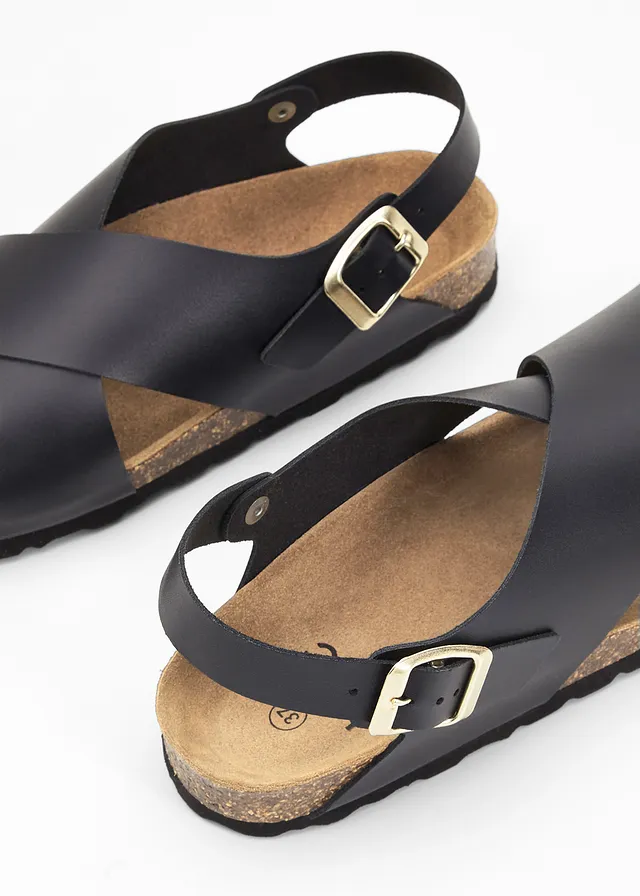 Sandales en cuir • noir • product-page.page-title-suffix