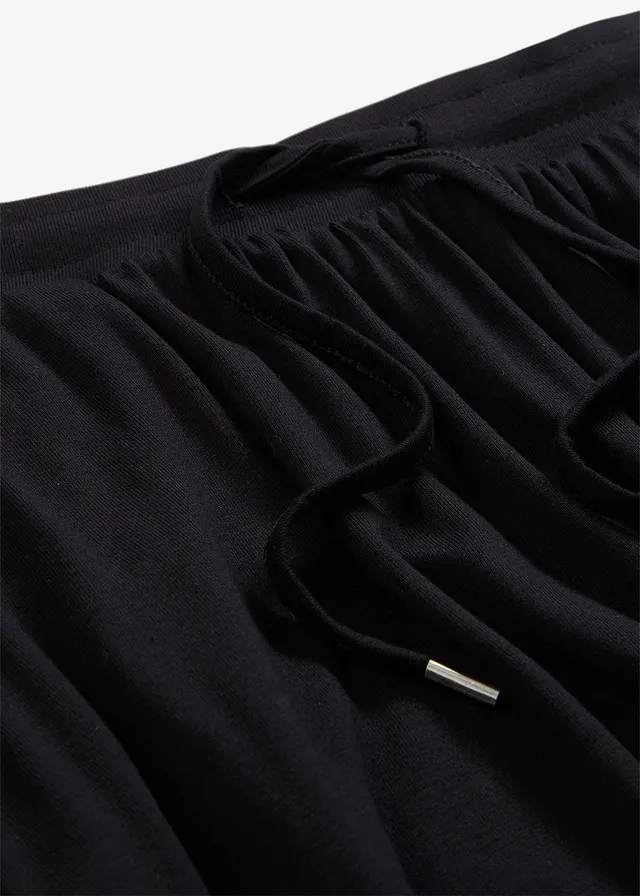 Jersey rok van een viscose-mix • zwart • product-page.page-title-suffix