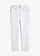 Jean droit taille mi-haute, extensible, Couleur: blanc
