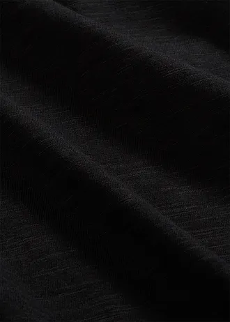 Jersey jurk met biologisch katoen • zwart • bonprix online shop