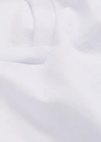 Wijd longshirt met V-hals, korte mouw  (set van 5), Kleur: zwart + zwart + zwart + wit + wit