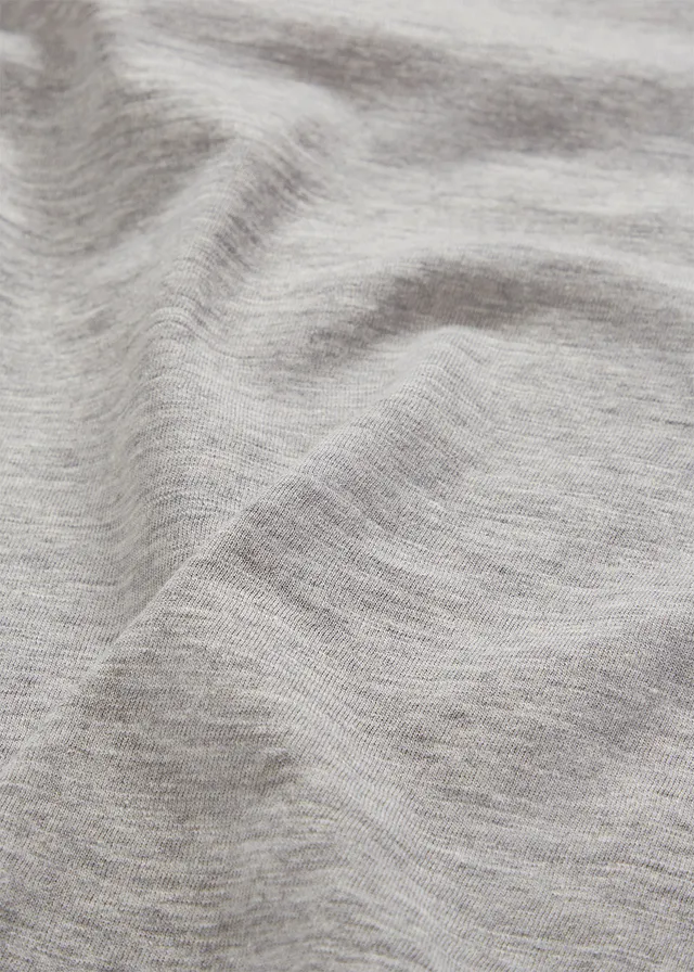 Longshirt van katoen • lichtgrijs gemêleerd • product-page.page-title-suffix