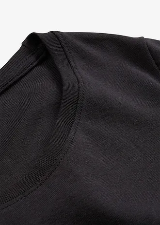 Longsleeve van biologisch katoen • zwart • bonprix online shop