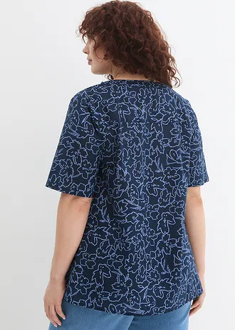 Tuniek, Kleur: donkerblauw-parelblauw