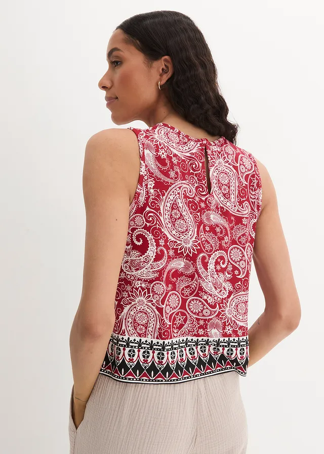 Top met paisley • chilirood paisley • product-page.page-title-suffix