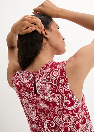Top Paisley mintával • chilivörös-Paisley • bonprix áruház