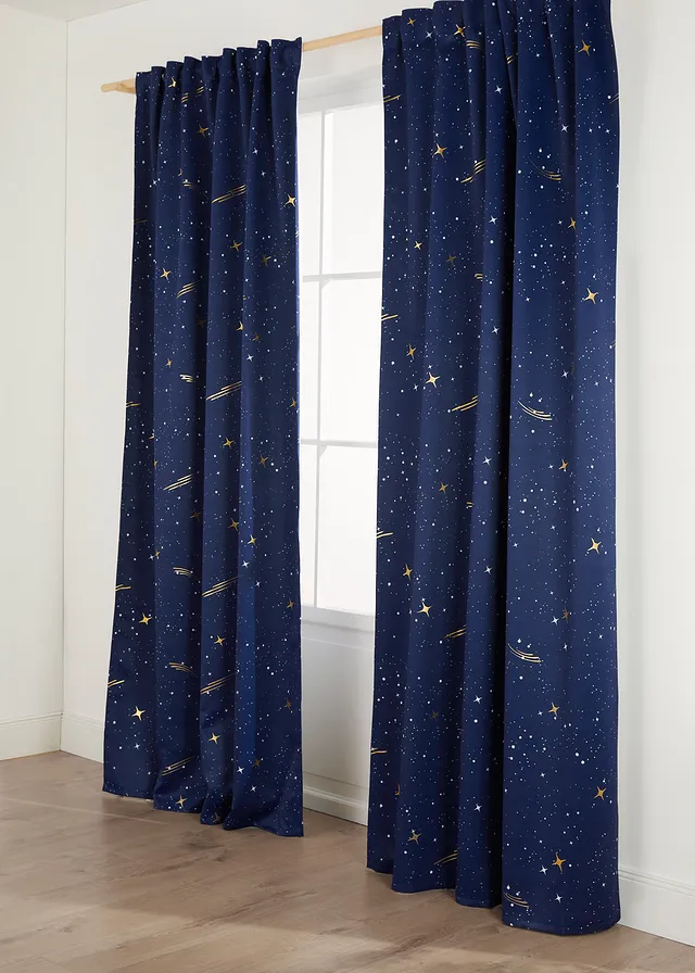 Draperie de întunecare cu steluțe (1buc.)