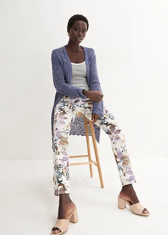 Pantalon extensible à imprimé floral • écru floral • Boutique bonprix