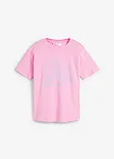 roze-babyblauw met print