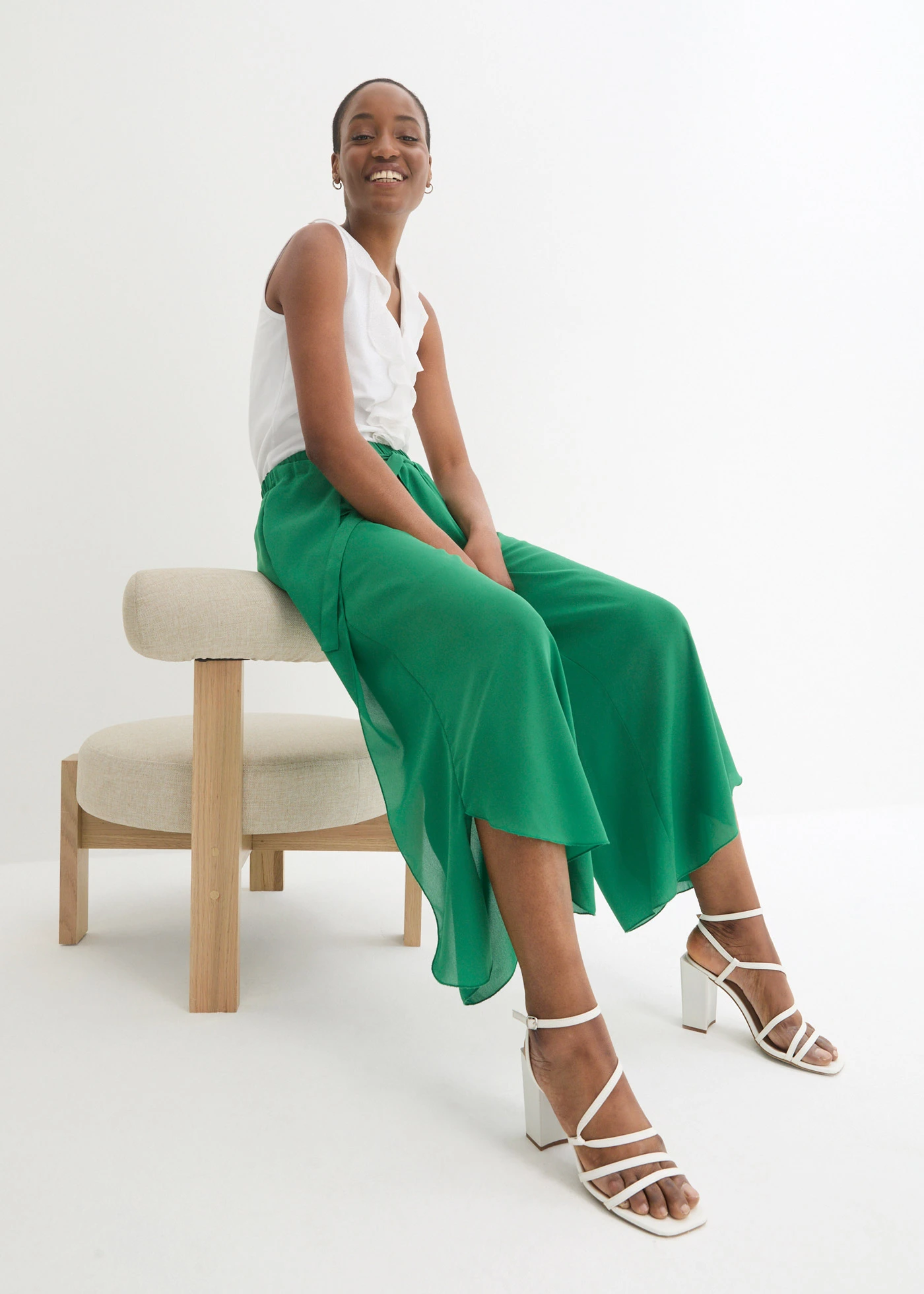 Broekrok • groen • bonprix online shop