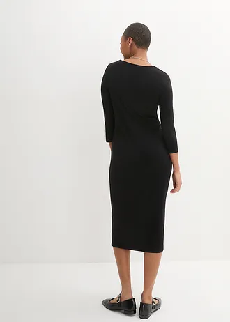 Robe en jersey, Couleur: noir