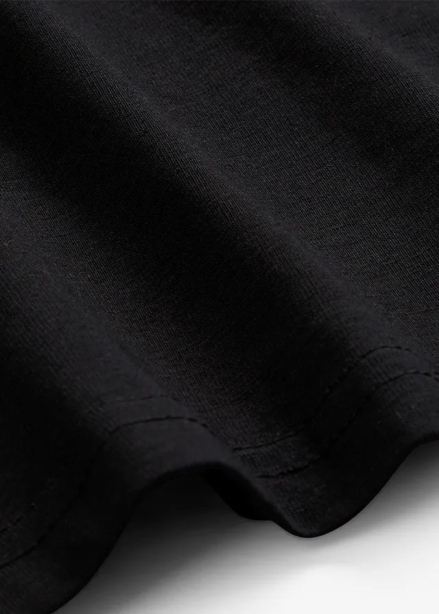 Robe en jersey coton extensible • noir • product-page.page-title-suffix