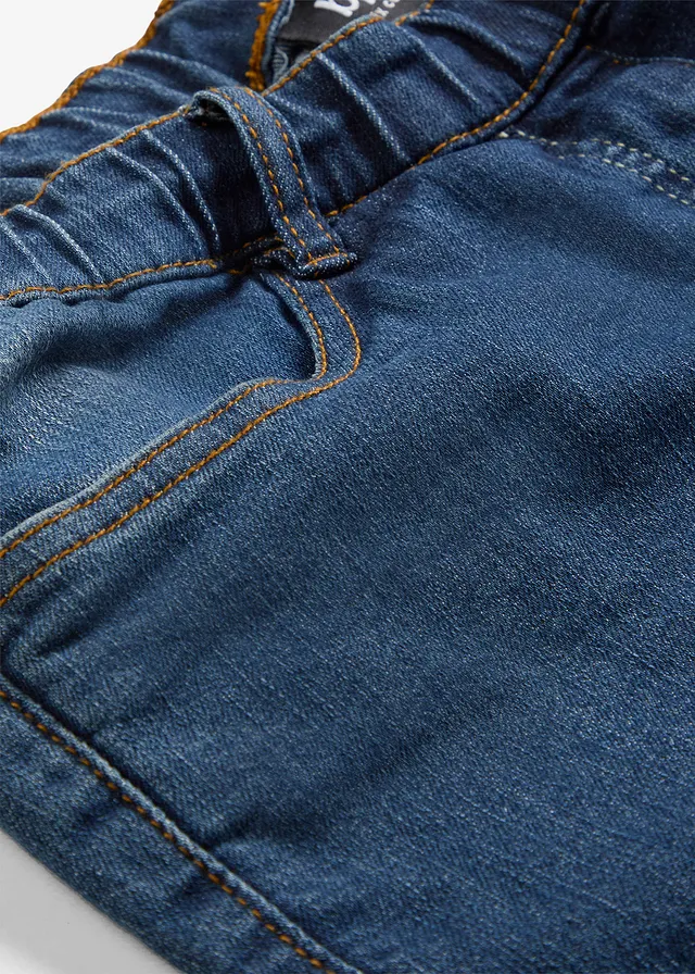 Jegging mid waist met comfortband • nachtblauw denim • product-page.page-title-suffix