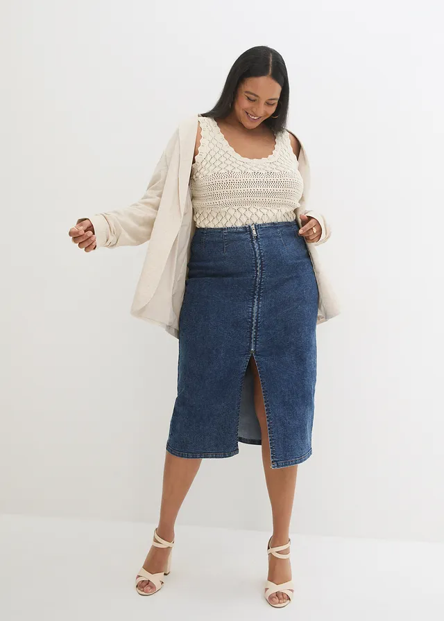 Top en maille, Couleur: écru