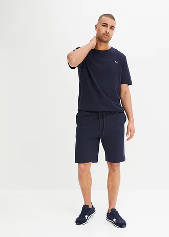 T-shirt en shirt bermuda (2-dlg. set), Kleur: 