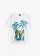 T-shirt 100% coton, Couleur: blanc imprimé
