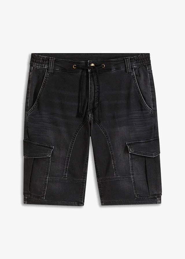 Bermude casual de blugi, Regular Fit