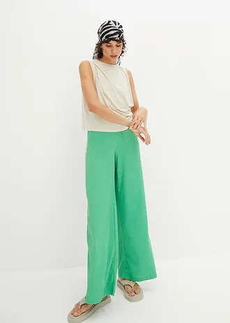 Shirt met drapering • ecru • bonprix online shop