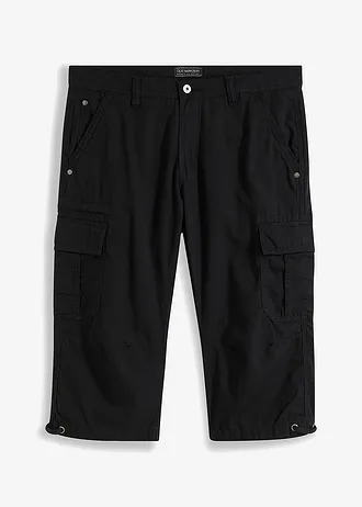 Bermuda long poches cargo regular 100% coton • anthracite foncé • Boutique bonprix