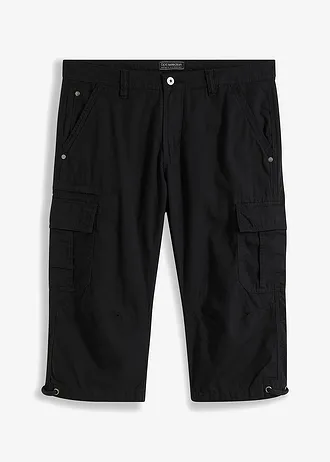 Lange cargo bermuda van katoen, regular fit