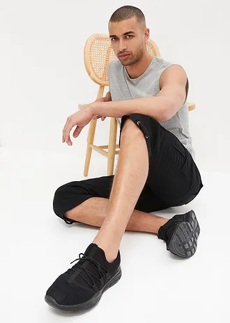 Bermuda long poches cargo regular 100% coton • anthracite foncé • Boutique bonprix