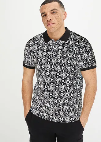 Triko polo s krátkým rukávem, z organické bavlny, barva: 