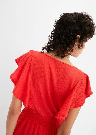 Midi jurk • signaalrood • bonprix online shop