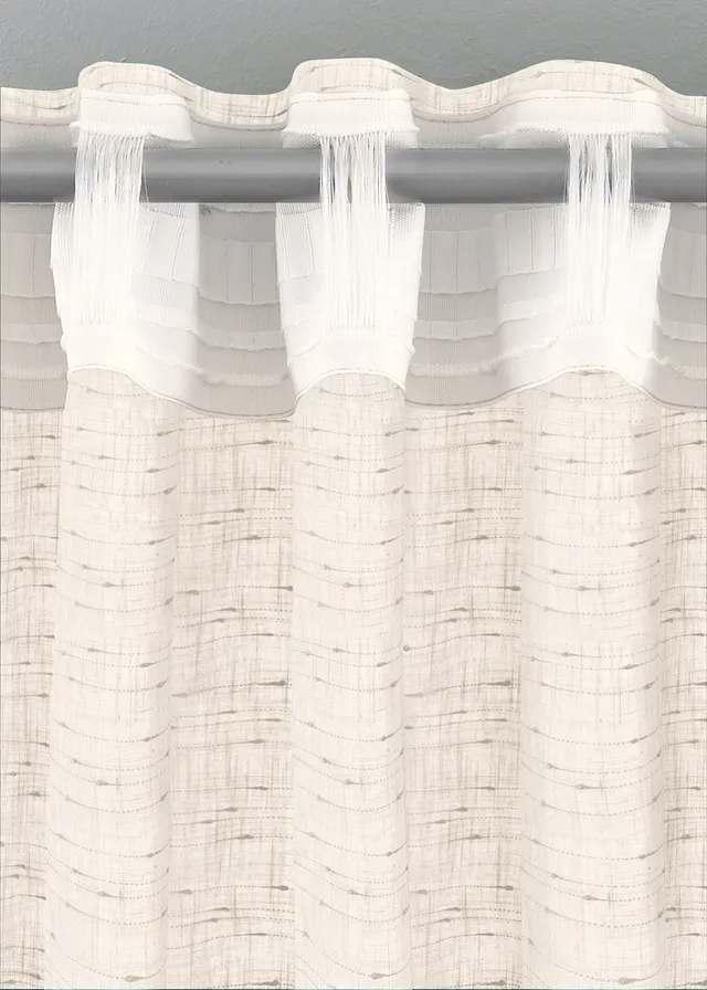 Gordijn met structuur in diverse maten (1 stuk) • ecru • product-page.page-title-suffix