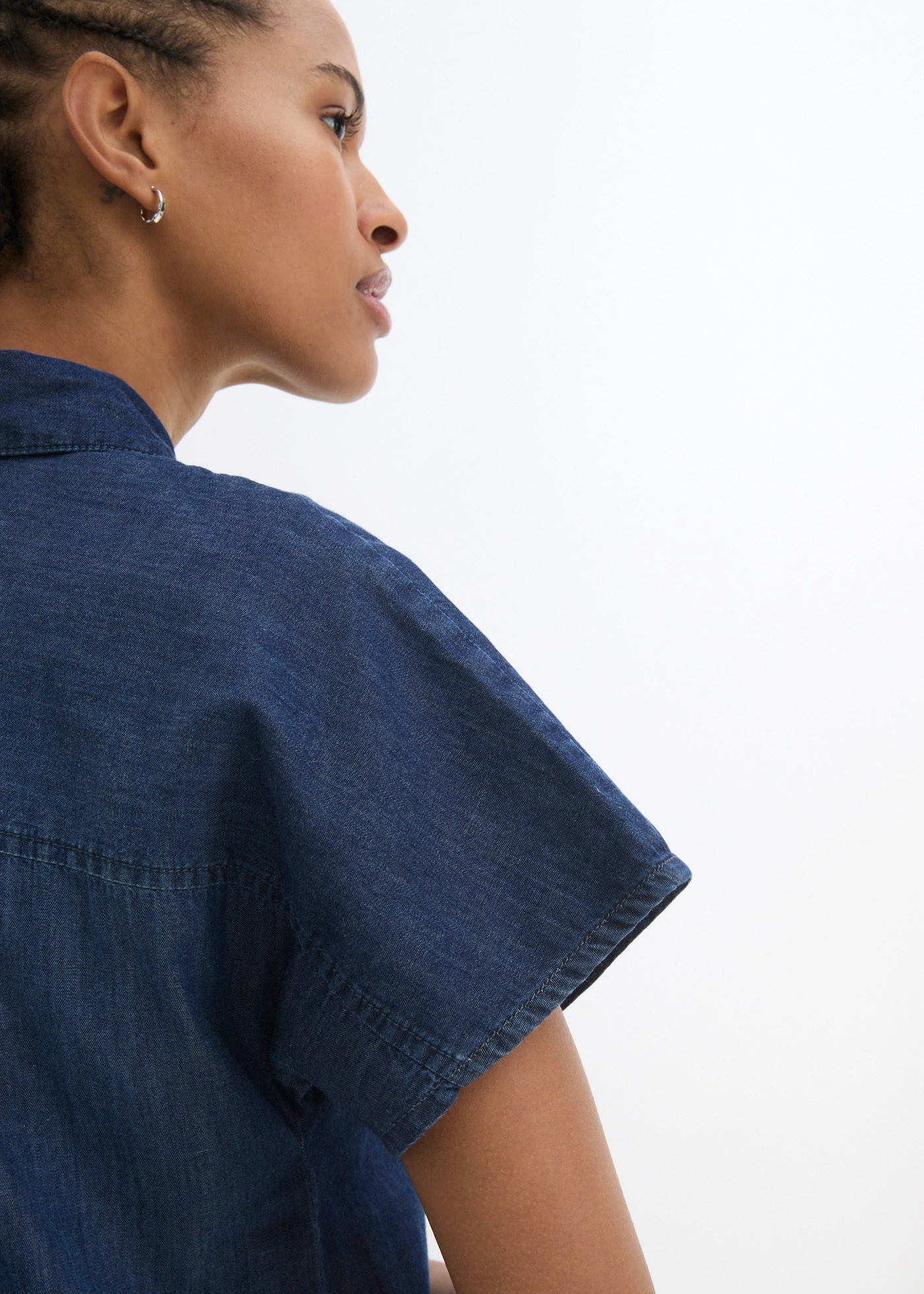 Dlouhé džínové šaty • tmavě modrý denim used • bonprix obchod