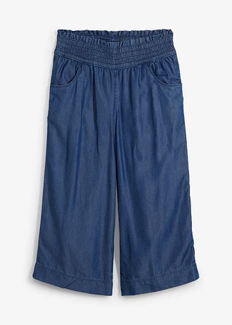 Culotte van lyocell • blauw denim • bonprix online shop