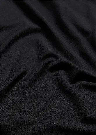 Rochie din tricot din viscoză fină • negru • magazin bonprix