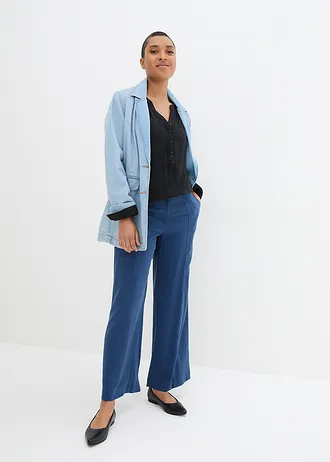 Tuniek van zachte viscose • zwart • bonprix online shop