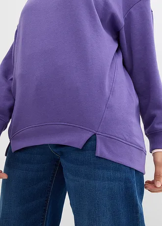 Oversize mikina • fialová • bonprix obchod