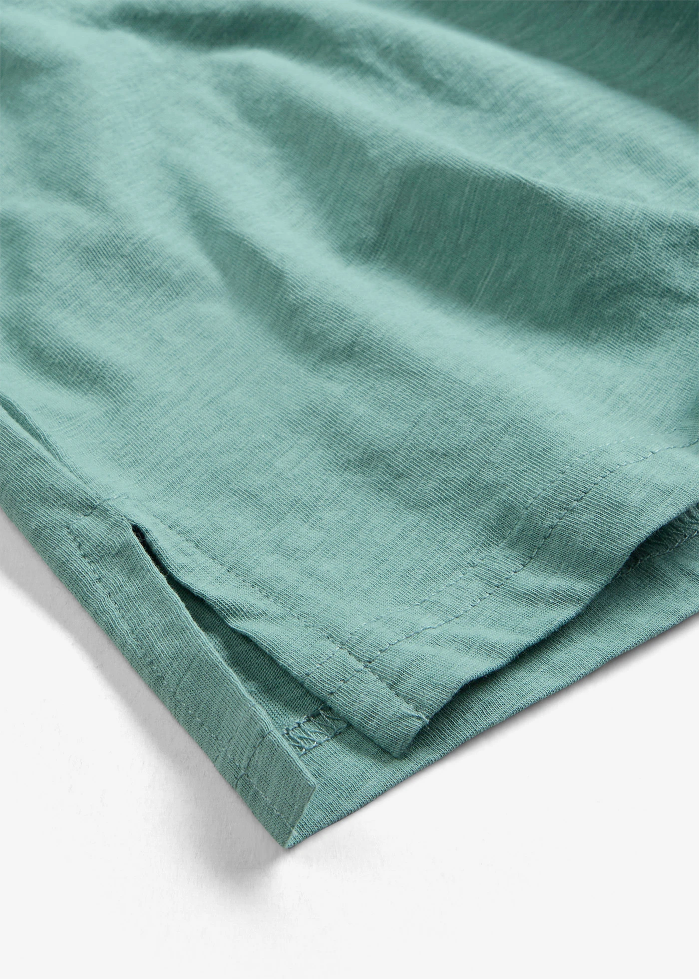 Tričko s knoflíkovou légou, z čisté organické bavlny • kouřově šalvějová • bonprix obchod