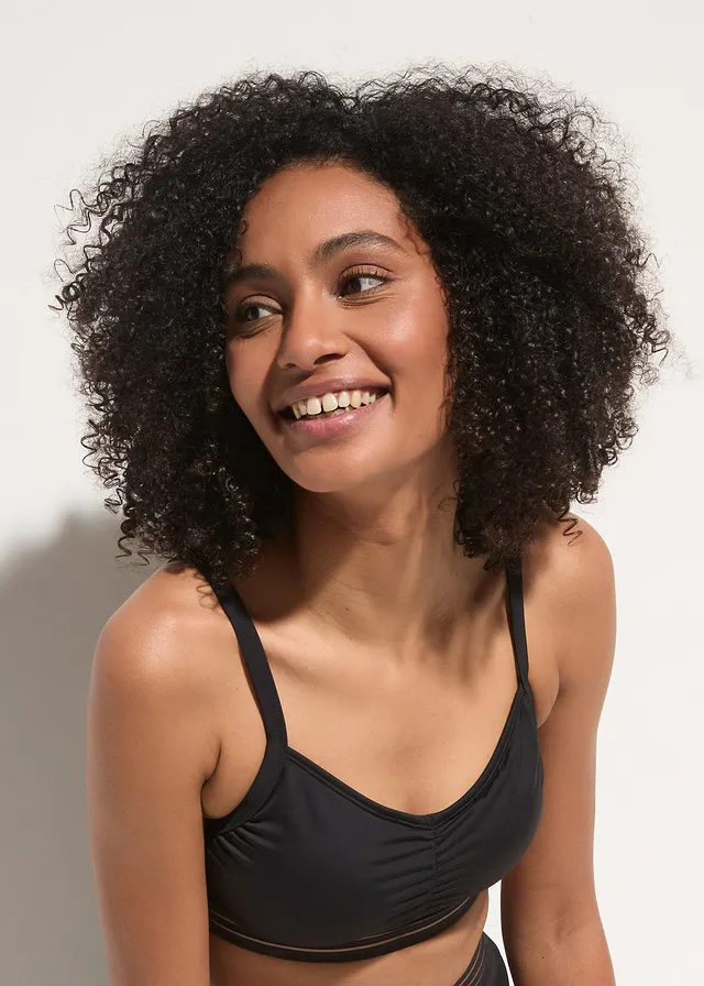 Bikini brassière (ens. 2 pces), Couleur: noir