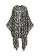 Poncho, Kleur: zebraprint zwart-beige