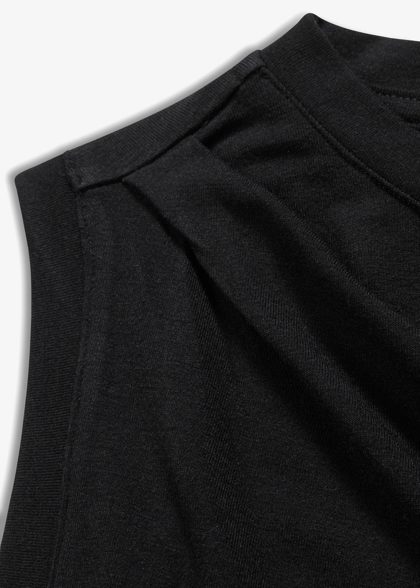 Shirt met drapering • zwart • bonprix online shop