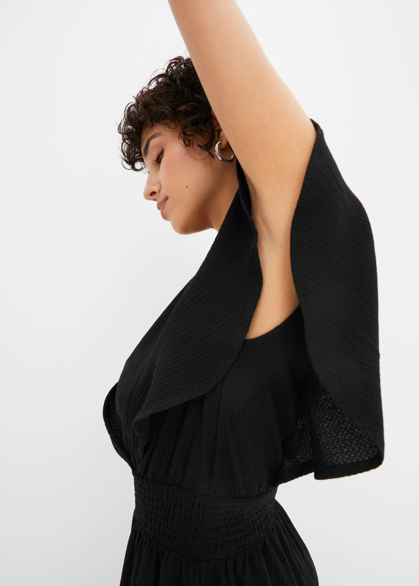 Midi jurk • zwart • bonprix online shop