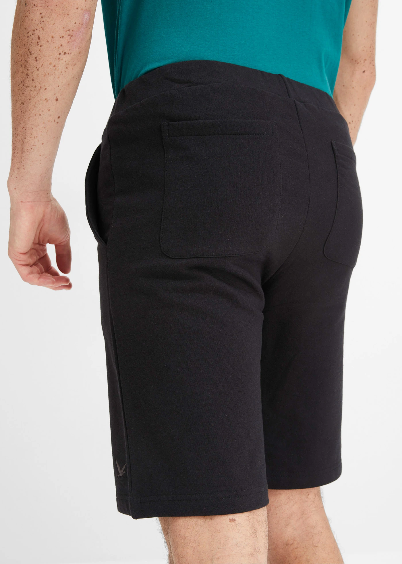 Sweat bermuda • zwart • bonprix online shop