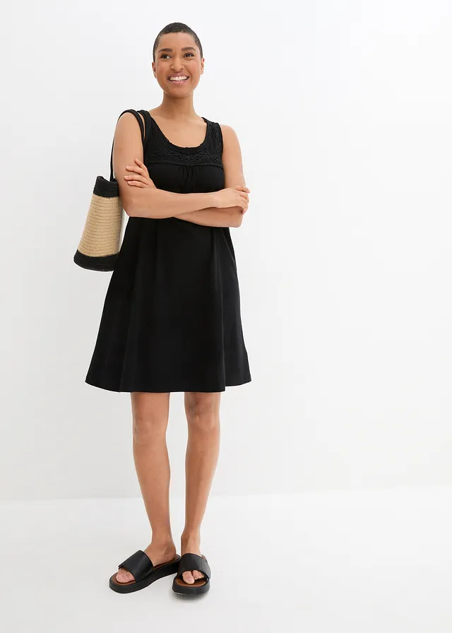 Robe en jersey 100% coton • noir • product-page.page-title-suffix
