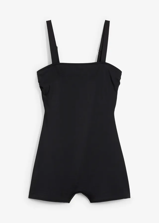 Badpak met gerecycled polyamide • zwart • bonprix online shop