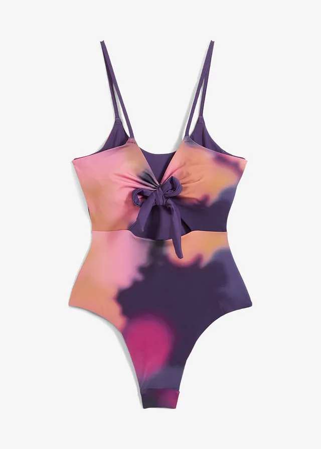 Costum de baie reversibil, poliamidă reciclată