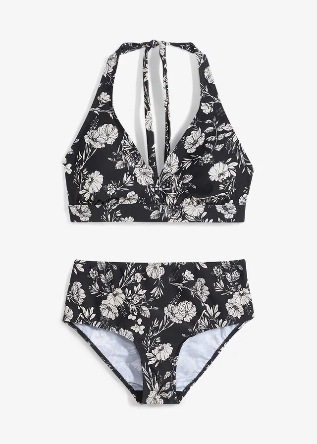 Costum de baie neckholder (set/2 buc.)