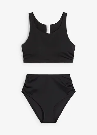 Bikiny s podprsenkovým topem (2dílná souprava), barva: černá