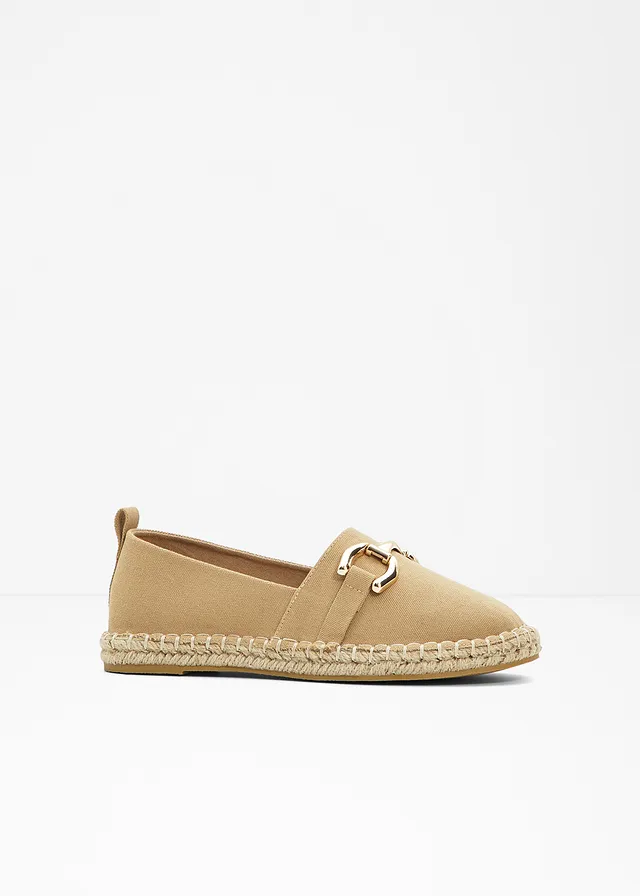 Espadrilles, Couleur: beige foncé