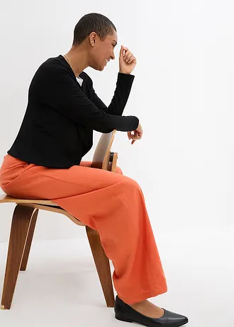 Blazer en jersey • noir • Boutique bonprix