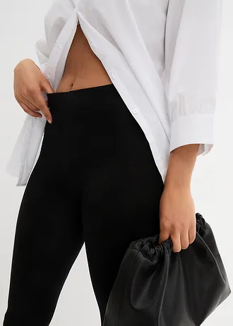 Enkellange legging • zwart • bonprix online shop